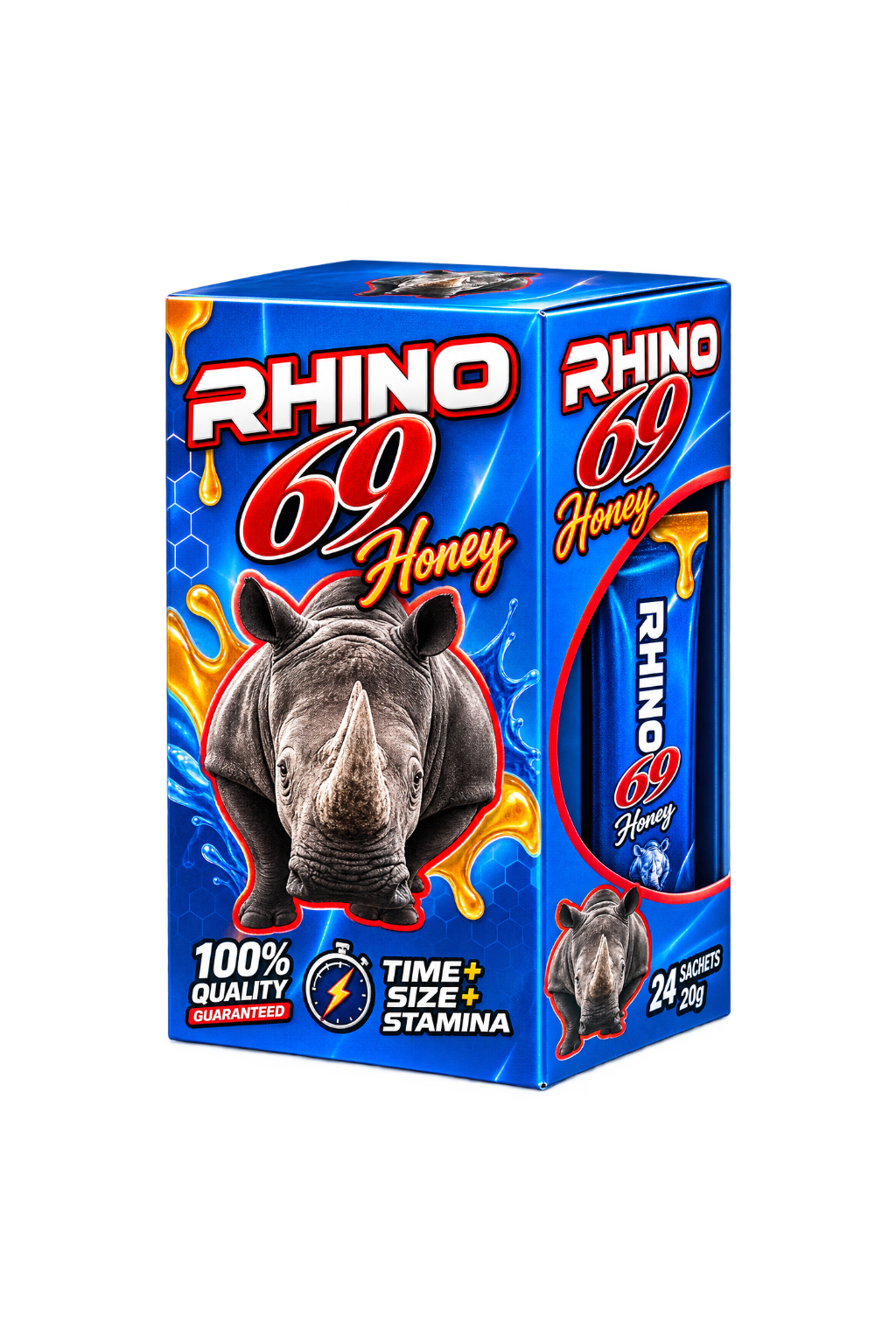 RHINO 69 LIGHT BLUE🍯