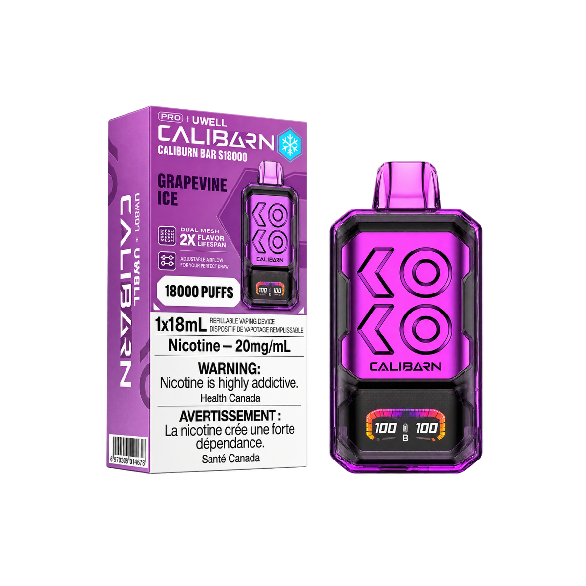 CALIBARN 18,000